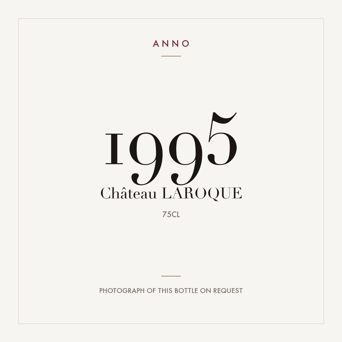 Chateau Laroque Saint-Emilion Grand Cru 1995 AOC 0,75l