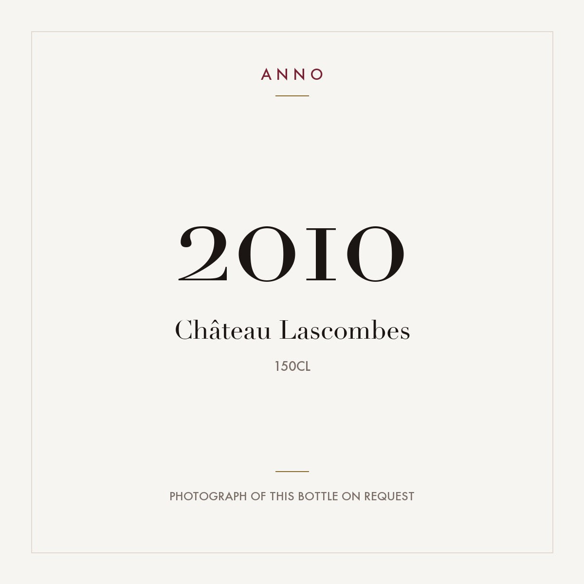 Chateau Lascombes Margaux 2010 AOC 1,5l