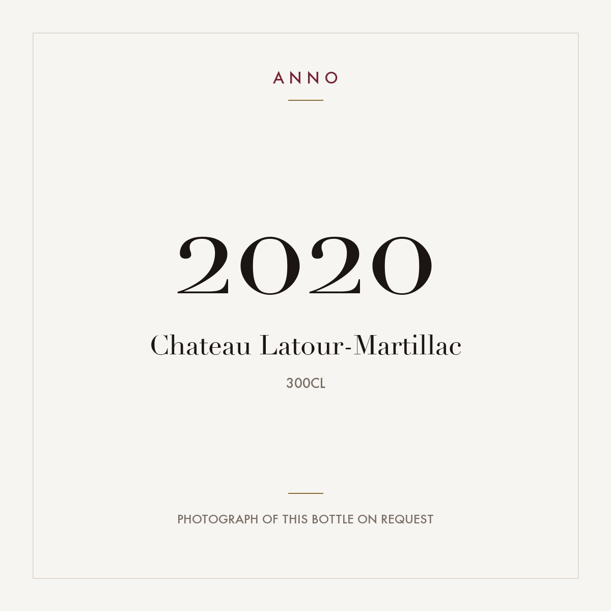 Chateau Latour-Martillac Pessac-Leognan 2020 AOC 3l