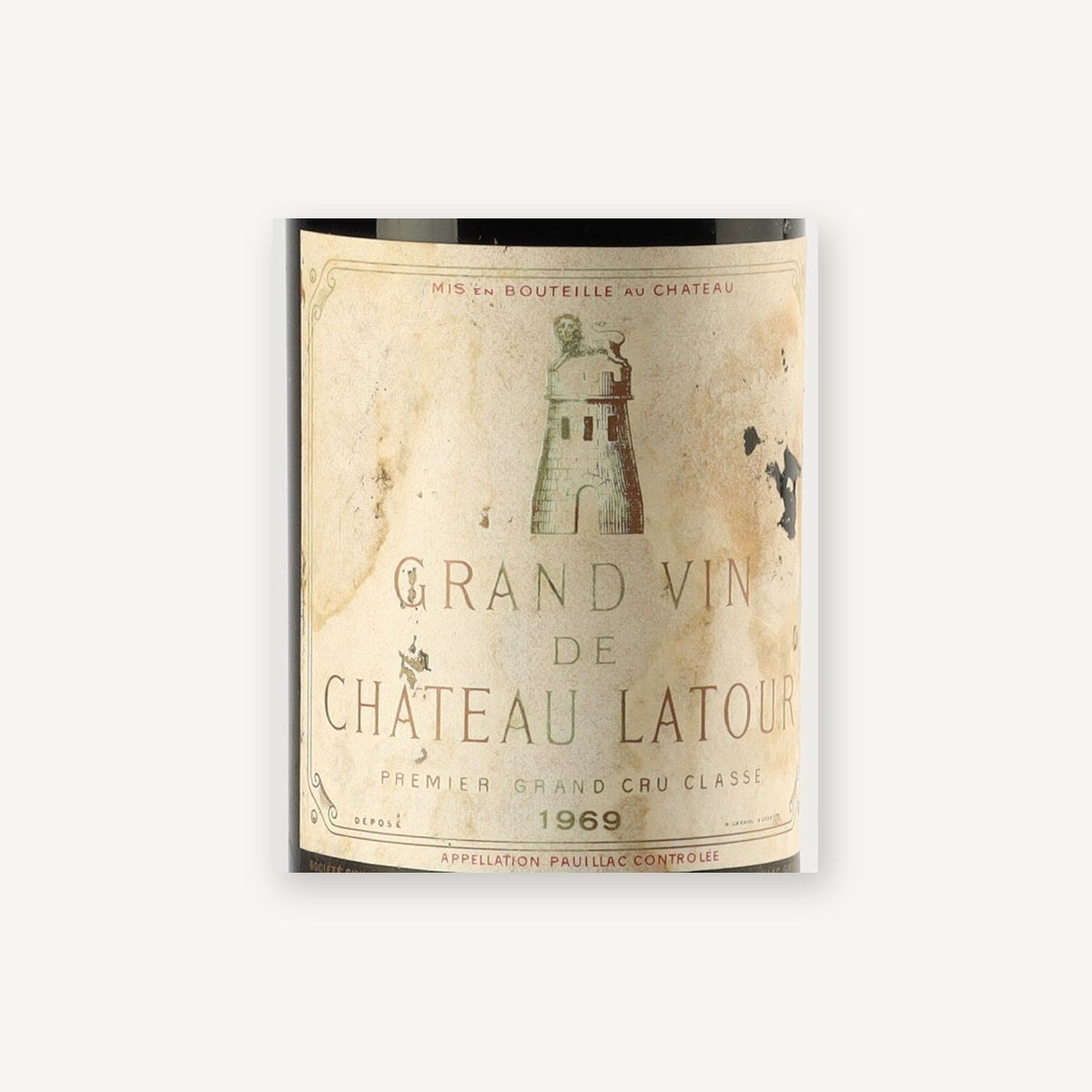 Chateau Latour Pauillac 1969 AOC 0,75l
