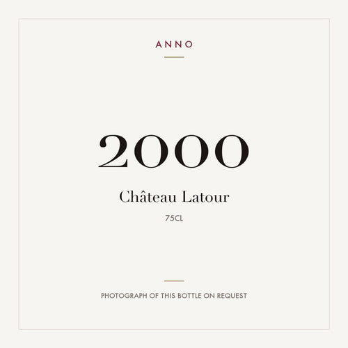 Chateau Latour Pauillac 2000 AOC 0,75l