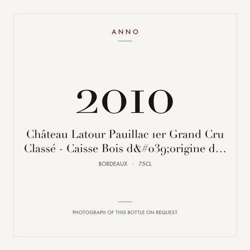 Chateau Latour Pauillac 2010 AOC 0,75l