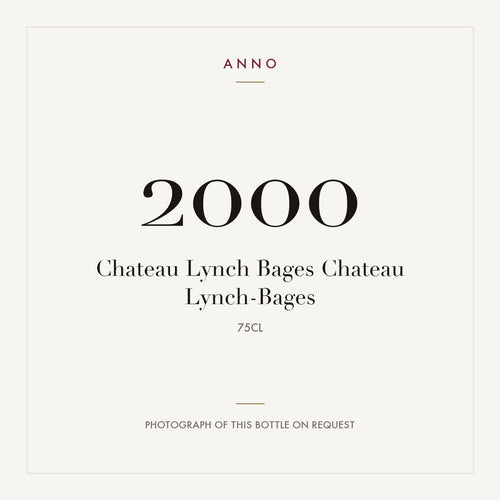 Chateau Lynch-Bages Pauillac 2000 AOC 0,75l