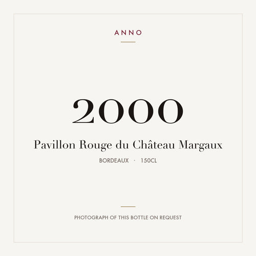 Chateau Margaux Pavillon Rouge du Chateau Margaux 2000 AOC 1,5l