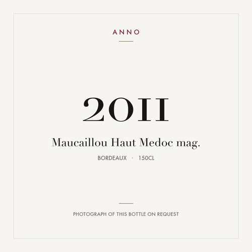 Chateau Maucaillou Haut-Medoc 2011 AOC 1,5l