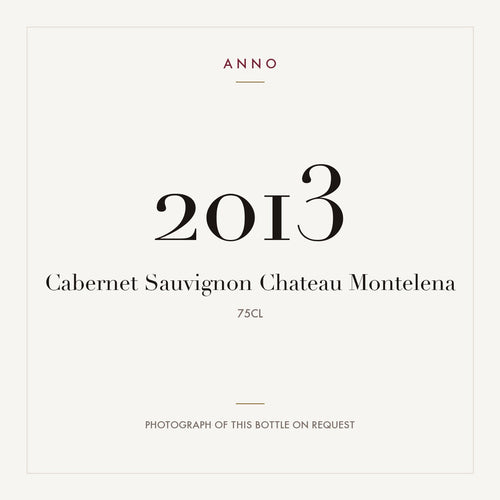Chateau Montelena Cabernet Sauvignon 2013 0,75l