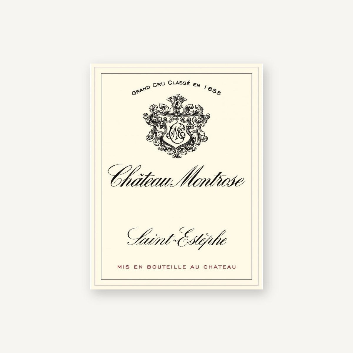 Chateau Montrose Saint-Estephe 1962 AOC 0,75l