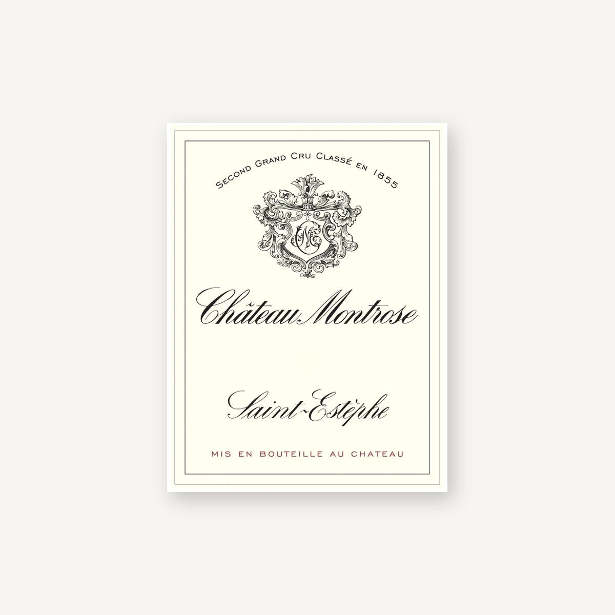 Chateau Montrose Saint-Estephe 1970 AOC 0,75l
