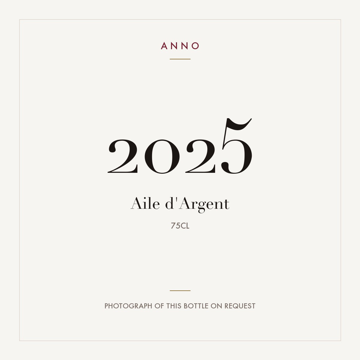 Chateau Mouton Rothschild Aile d'Argent Bordeaux 2025 AOC 0,75l