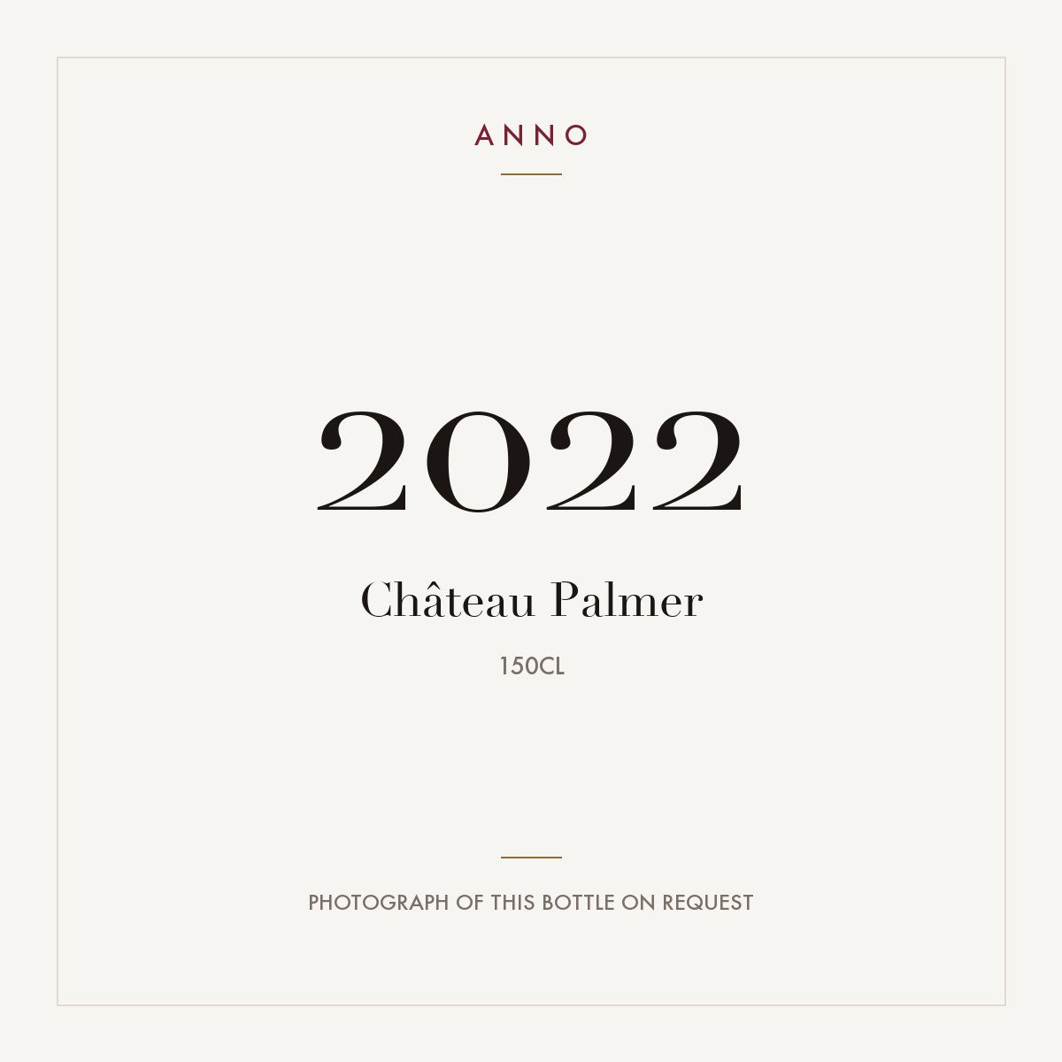 Chateau Palmer Margaux 2022 AOC 1,5l