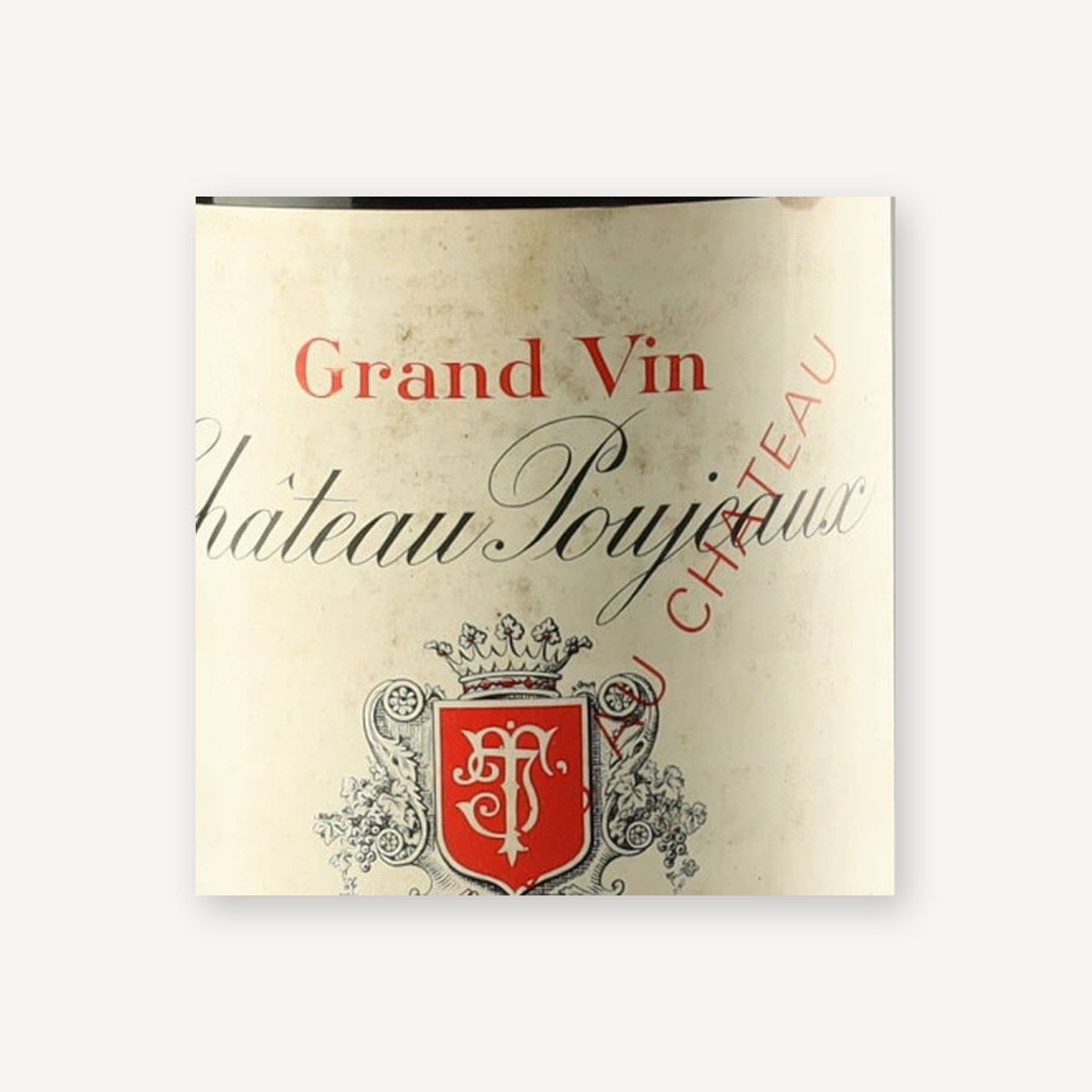Chateau Poujeaux Moulis-en-Medoc 2017 AOC 1,5l