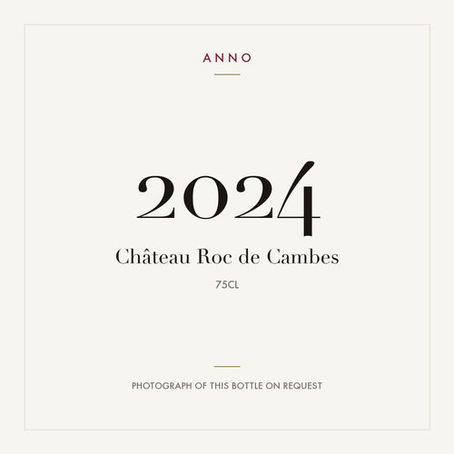 Chateau Roc de Cambes Cotes de Bourg 2024 AOC 0,75l