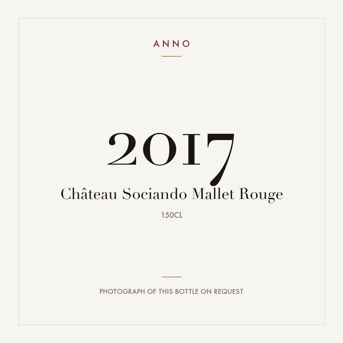 Chateau Sociando-Mallet Haut-Medoc 2017 AOC 1,5l
