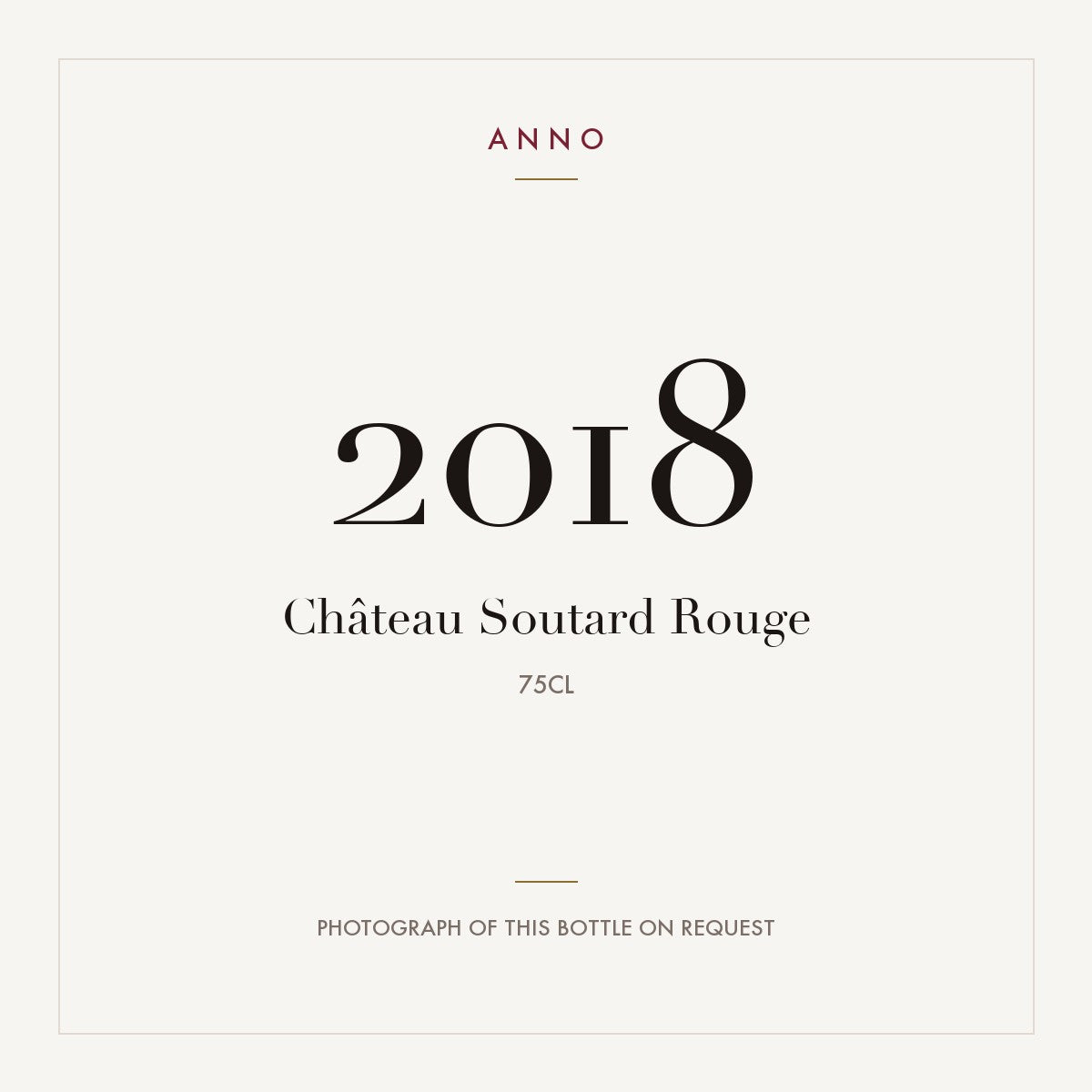 Chateau Soutard Saint-Emilion Grand Cru 2018 AOC 0,75l