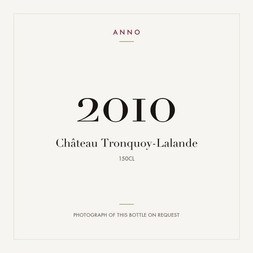 Chateau Tronquoy-Lalande Saint-Estephe 2010 AOC 1,5l