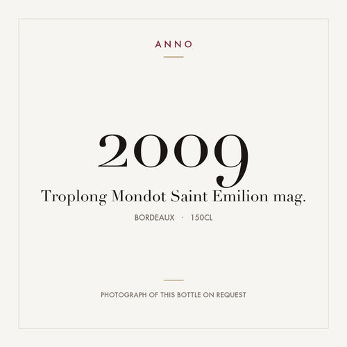 Chateau Troplong Mondot Saint-Emilion 2009 AOC 1,5l