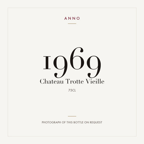 Chateau Trotte Vieille Saint-Emilion 1969 AOC 0,75l