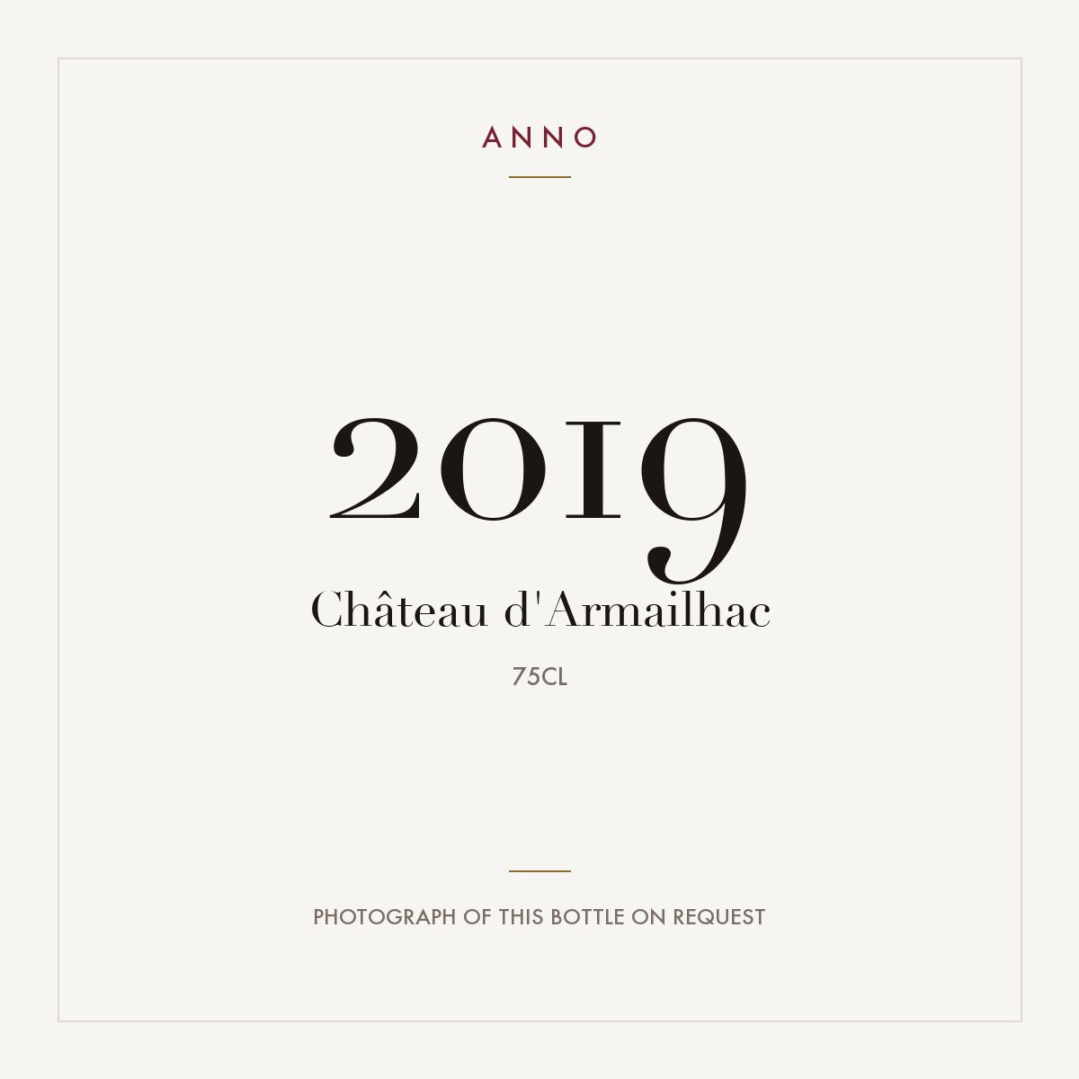 Chateau d'Armailhac Pauillac 2019 AOC 0,75l