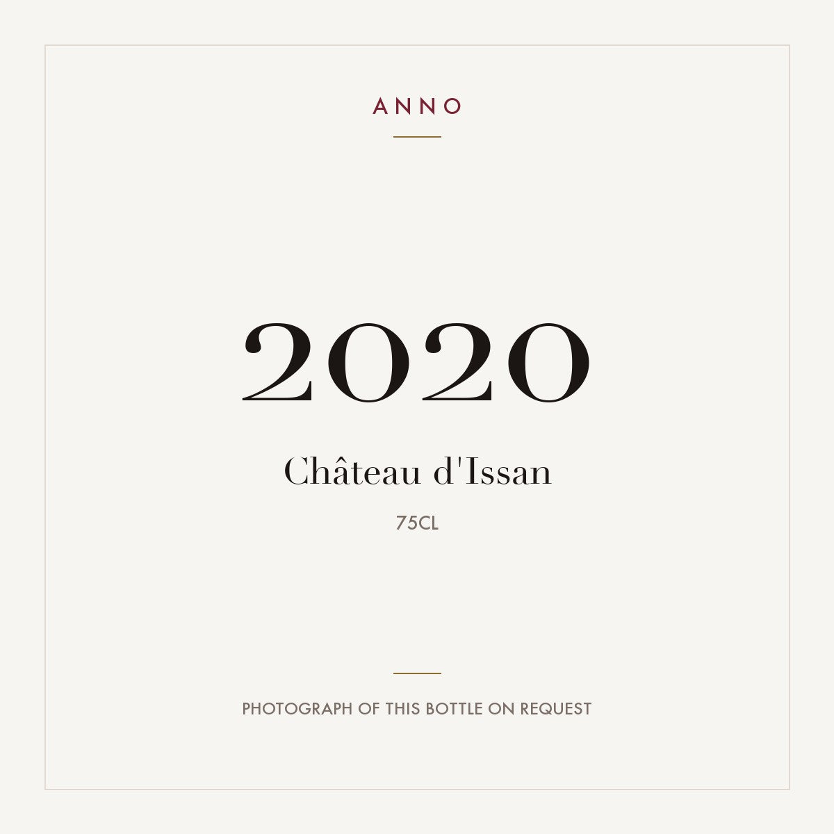Chateau d'Issan Margaux 2020 AOC 0,75l