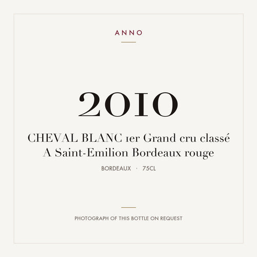 Cheval Blanc Saint-Emilion 2010 AOC 0,75l
