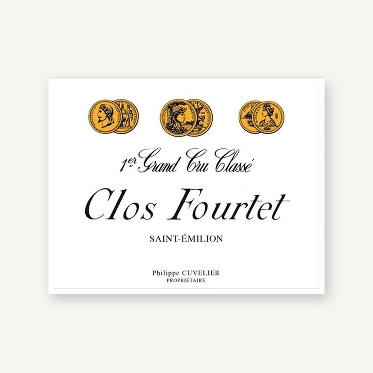Clos Fourtet Saint-Emilion 1958 AOC 0,75l