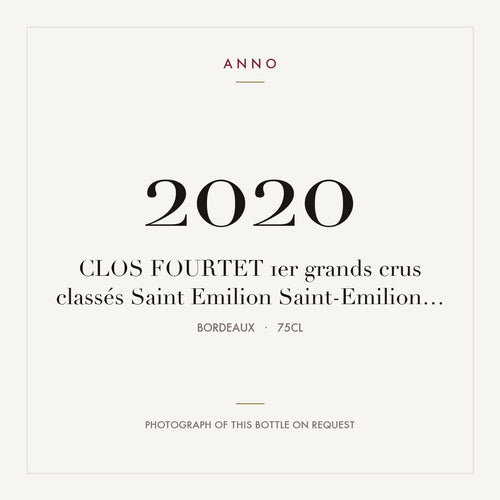 Clos Fourtet Saint-Emilion 2020 AOC 0,75l