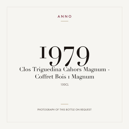 Clos Triguedina Cahors 1979 AOC 1,5l