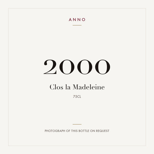 Clos la Madeleine Saint-Emilion Grand Cru 2000 AOC 0,75l
