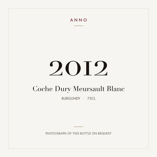 Coche-Dury Meursault Blanc 2012 AOC 0,75l