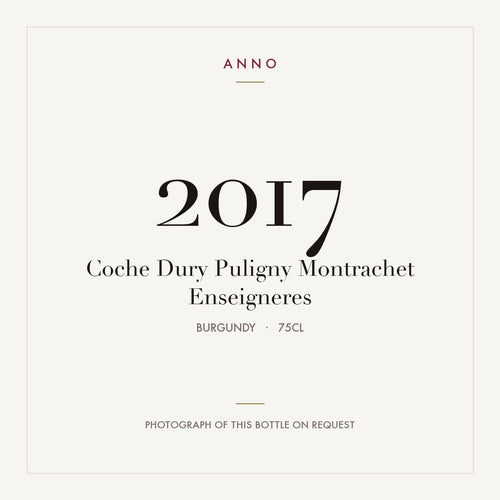 Coche Dury Puligny Montrachet Enseigneres 2017 0,75l