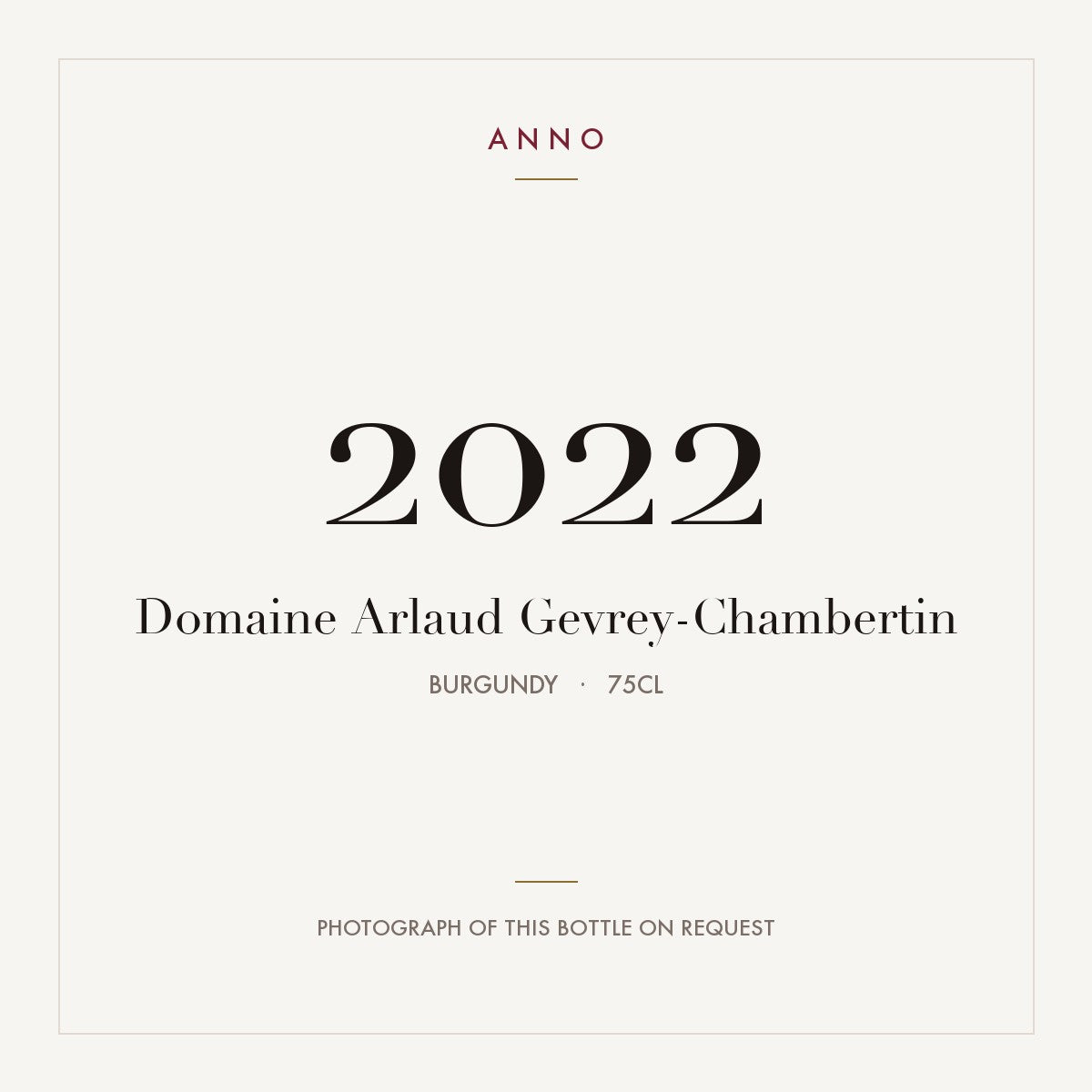 Domaine Arlaud Gevrey-Chambertin 2022 AOC 0,75l