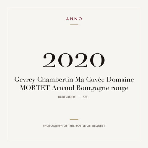 Domaine Arnaud Mortet Gevrey-Chambertin Ma Cuvee 2020 AOC 0,75l