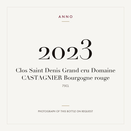 Domaine Castagnier Clos Saint-Denis Grand Cru 2023 AOC 0,75l
