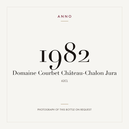 Domaine Courbet Chateau-Chalon 1982 AOC 0,62l