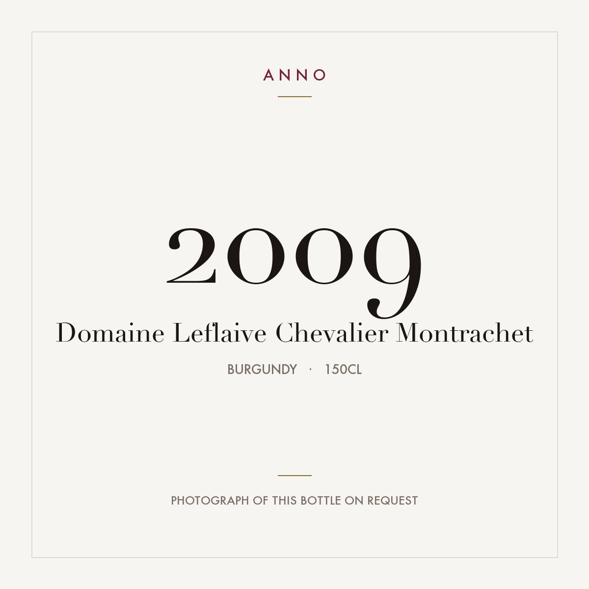 Domaine Leflaive Chevalier-Montrachet Grand Cru 2009 AOC 1,5l