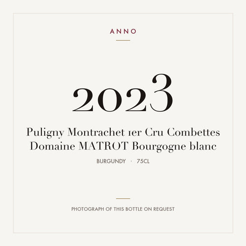 Domaine Matrot Puligny-Montrachet Premier Cru Combettes 2023 AOC 0,75l