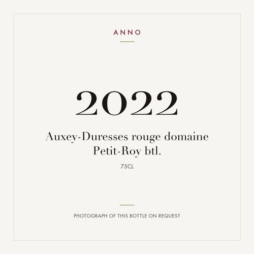 Domaine Petit-Roy Auxey-Duresses 2022 AOC 0,75l