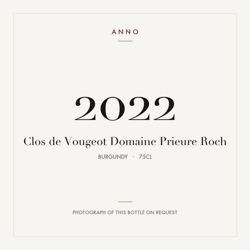 Domaine Prieure Roch Clos de Vougeot Grand Cru 2022 AOC 0,75l