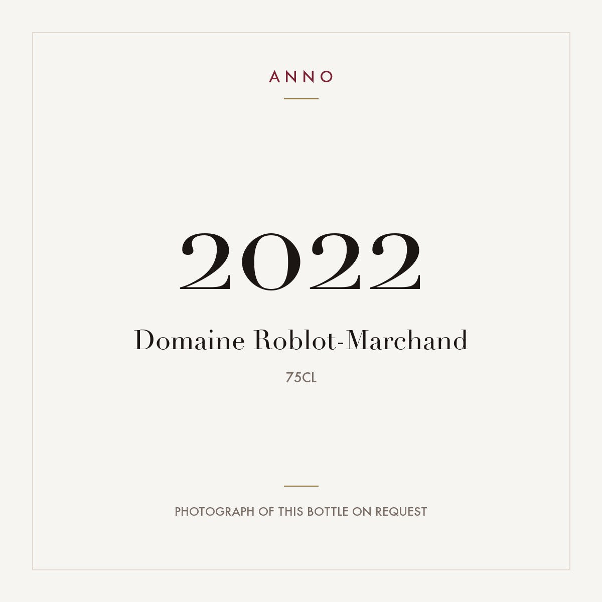 Domaine Roblot-Marchand Vosne-Romanee 2022 0,75l