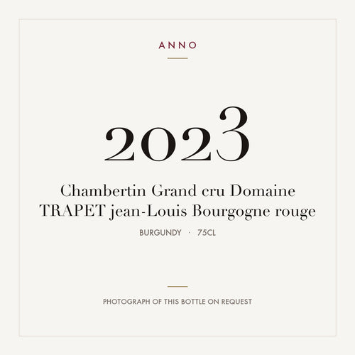 Domaine Trapet Jean-Louis Chambertin Grand Cru 2023 AOC 0,75l