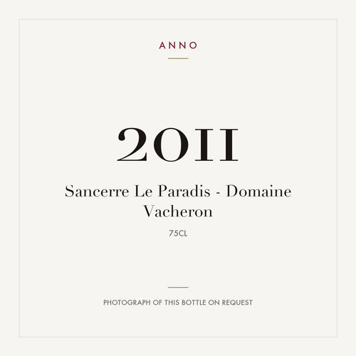 Domaine Vacheron Sancerre Le Paradis 2011 AOC 0,75l