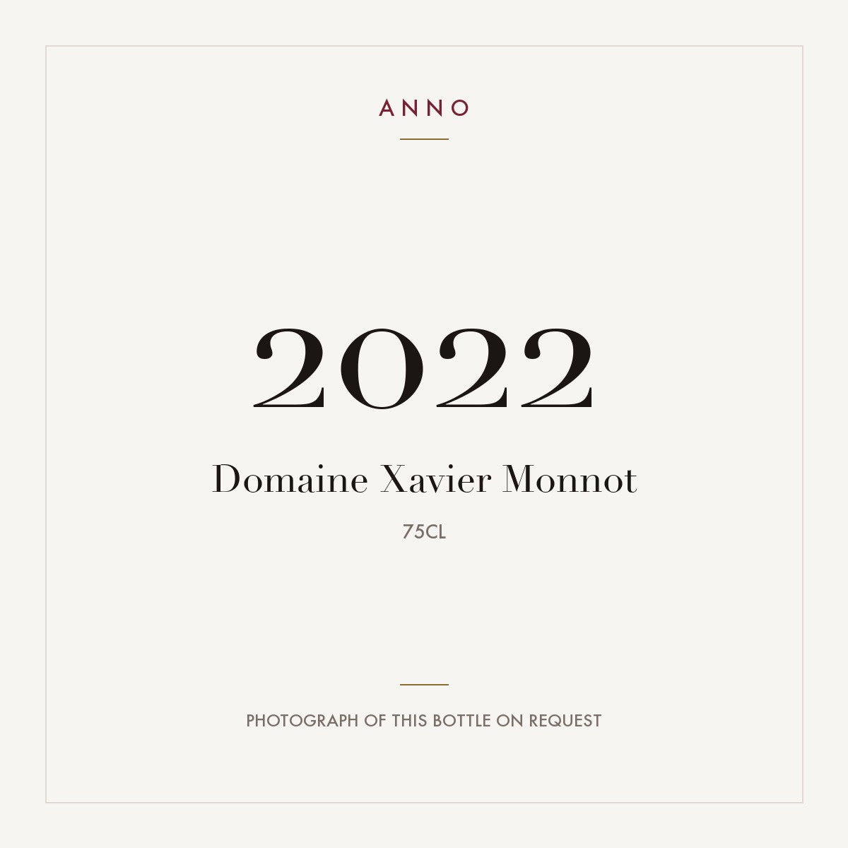 Domaine Xavier Monnot Chevalieres Meursault 2022 0,75l