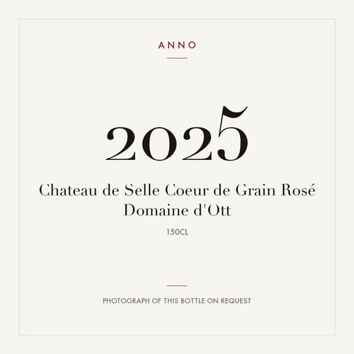 Domaine d'Ott Cotes de Provence Chateau de Selle Coeur de Grain 2025 AOC 1,5l
