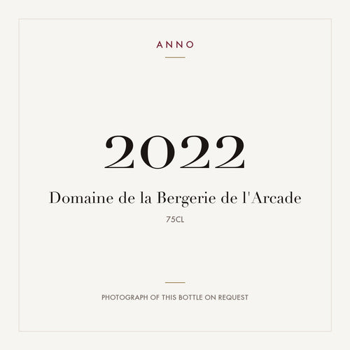 Domaine de la Bergerie de L'arcade 2022 0,75l