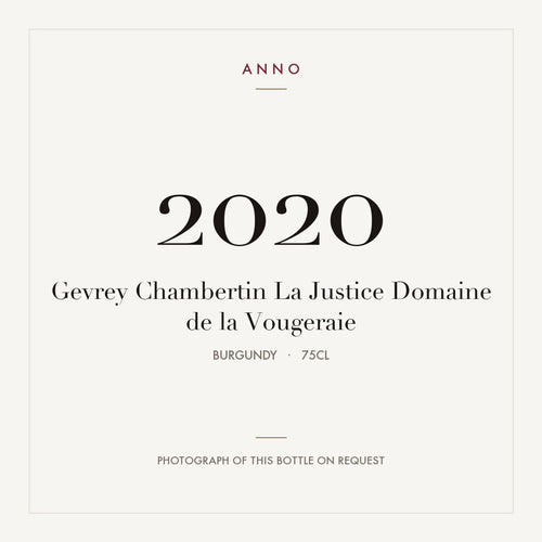 Domaine de la Vougeraie Gevrey-Chambertin La Justice 2020 AOC 0,75l