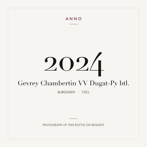 Dugat-Py Gevrey-Chambertin Vieilles Vignes 2024 AOC 0,75l