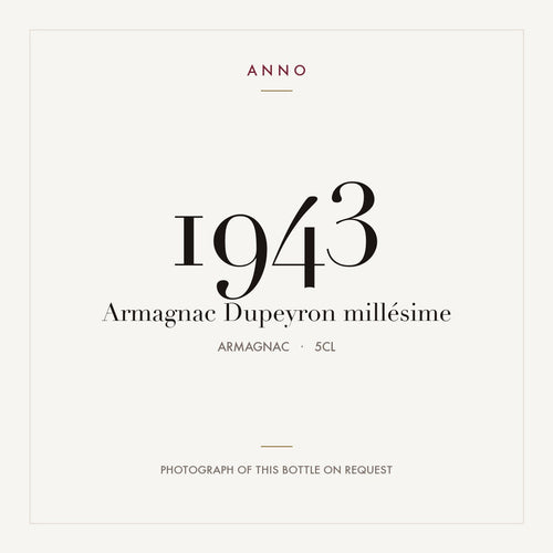 Dupeyron Armagnac 1943 0,05l