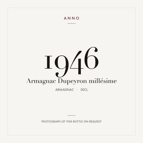 Dupeyron Armagnac 1946 0,5l