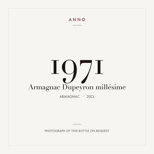 Dupeyron Armagnac 1971 0,2l
