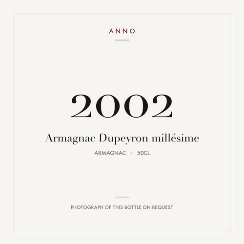 Dupeyron Armagnac 2002 0,5l